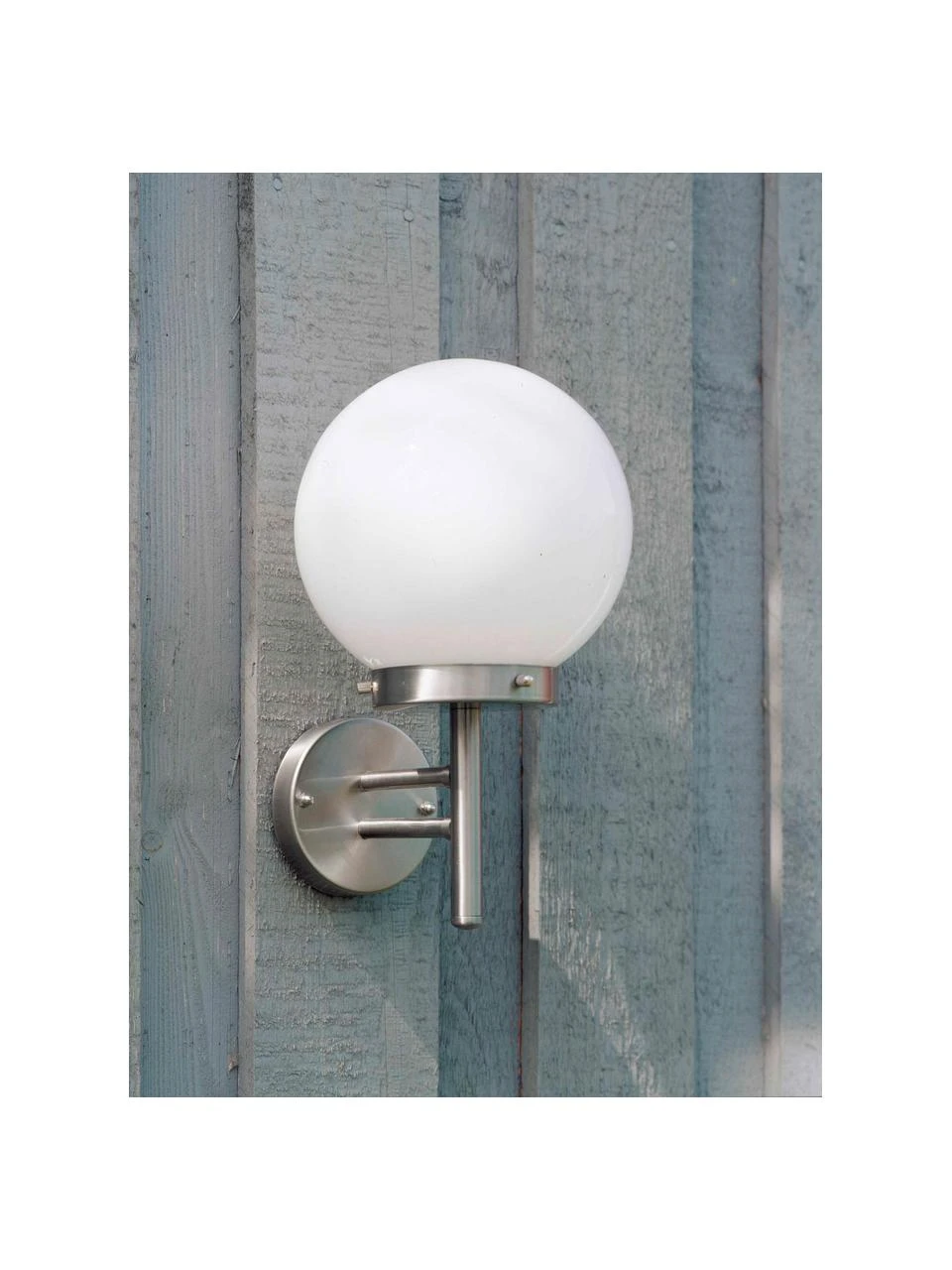 Außenwandleuchte Aalborg aus Opalglas, B 22 x H 32 cm 4 Außenwandleuchte Aalborg aus Opalglas, B 22 x H 32 cm – Bild 2