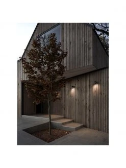 Nordlux Au&szlig;enwandleuchte Aleria in Schwarz, B 12 x H 11 cm -Leuchten Verkaufsladen Aussenwandleuchte Aleria in Schwarz 1