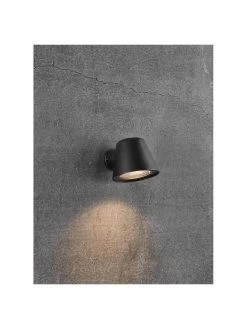 Nordlux Au&szlig;enwandleuchte Aleria in Schwarz, B 12 x H 11 cm -Leuchten Verkaufsladen Aussenwandleuchte Aleria in Schwarz 3