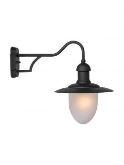 Lucide Au&szlig;enwandleuchte Anne mit Glasschirm, B 25 x H 35 cm -Leuchten Verkaufsladen Aussenwandleuchte Anne mit Glasschirm 3