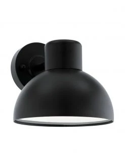 Au&szlig;enwandleuchte Entrimo in Schwarz, B 20 x H 19 cm