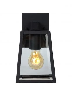 Lucide Au&szlig;enwandleuchte Matslot aus Glas, B 14 x H 25 cm -Leuchten Verkaufsladen Aussenwandleuchte Matslot aus Glas 3