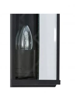 Searchlight Au&szlig;enwandleuchte Wally mit Glasschirm, B 16 x H 25 cm -Leuchten Verkaufsladen Aussenwandleuchte Wally mit Glasschirm 5