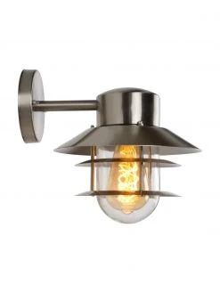 Lucide Au&szlig;enwandleuchte Zico mit Glasschirm, B 22 x H 24 cm -Leuchten Verkaufsladen Aussenwandleuchte Zico mit Glasschirm 3