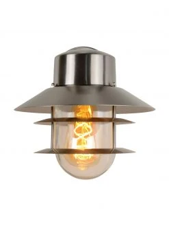 Lucide Au&szlig;enwandleuchte Zico mit Glasschirm, B 22 x H 24 cm -Leuchten Verkaufsladen Aussenwandleuchte Zico mit Glasschirm 4