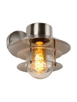 Lucide Au&szlig;enwandleuchte Zico mit Glasschirm, B 22 x H 24 cm -Leuchten Verkaufsladen Aussenwandleuchte Zico mit Glasschirm 5