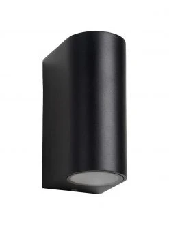 Lucide Au&szlig;enwandleuchte Zora in Schwarz, B 7 x H 15 cm