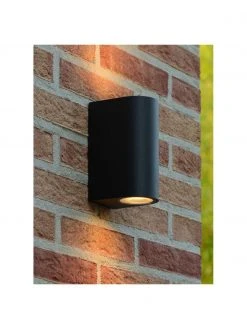 Lucide Außenwandleuchte Zora in Schwarz, B 7 x H 15 cm 12 Lucide Außenwandleuchte Zora in Schwarz, B 7 x H 15 cm -Leuchten Verkaufsladen Aussenwandleuchte Zora in Schwarz 4