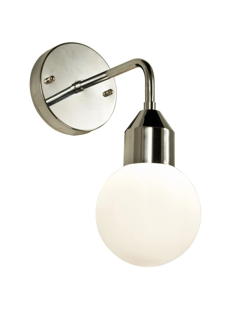 Bad-Wandleuchte Florens mit Glasschirm, B 12 x T 25 cm 3 Bad-Wandleuchte Florens mit Glasschirm, B 12 x T 25 cm