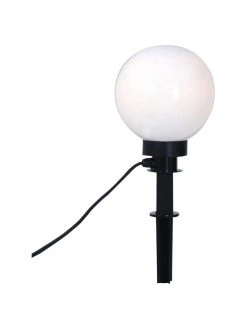 Bodenleuchte Ball mit Stecker, Ø 20 x H 64 cm