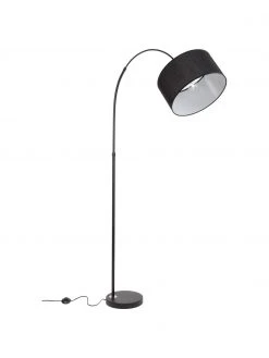 Bogenlampe Sama in Schwarz, B 90 x H 180 cm 11 Bogenlampe Sama in Schwarz, B 90 x H 180 cm -Leuchten Verkaufsladen Bogenlampe Sama in Schwarz 3