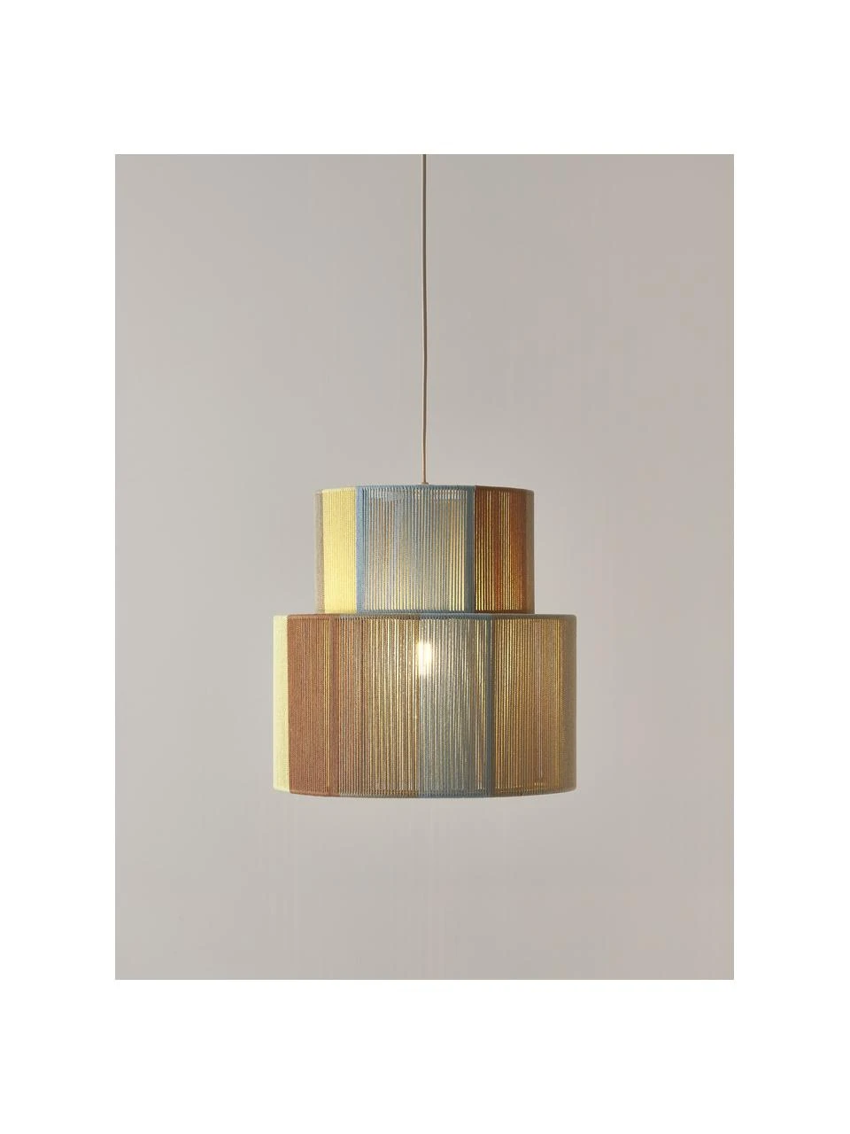 Westwing Collection Boho-Pendelleuchte Lace aus Leinenfäden, Ø 40 x H 40 cm 7 Westwing Collection Boho-Pendelleuchte Lace aus Leinenfäden, Ø 40 x H 40 cm – Bild 5