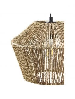 Westwing Collection Boho-Pendelleuchte Mira aus geflochtenem Hanfseil, Ø 30 x H 22 cm -Leuchten Verkaufsladen Boho Pendelleuchte Mira aus geflochtenem Hanfseil 5