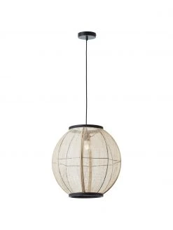 Boho-Pendelleuchte Tanah, Ø 47 x H 47 cm 11 Boho-Pendelleuchte Tanah, Ø 47 x H 47 cm -Leuchten Verkaufsladen Boho Pendelleuchte Tanah 3