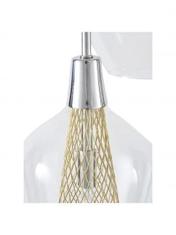 Cluster-Pendelleuchte Filo aus Glas, Ø 36 x H 120 cm -Leuchten Verkaufsladen Cluster Pendelleuchte Filo aus Glas 5