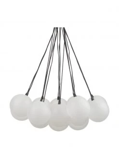 Westwing Collection Cluster-Pendelleuchte Magda aus Glas, Ø 55 x H 110 cm