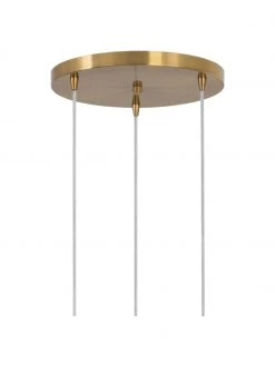 Cluster-Pendelleuchte Vario aus satiniertem Glas, Ø 39 x H 24 cmNur noch wenige verfügbar -Leuchten Verkaufsladen Cluster Pendelleuchte Vario aus satiniertem Glas 5