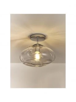 Westwing Collection Deckenleuchte Amora aus transparentem Glas, Ø 35 x H 28 cm -Leuchten Verkaufsladen Deckenleuchte Amora aus transparentem Glas 3