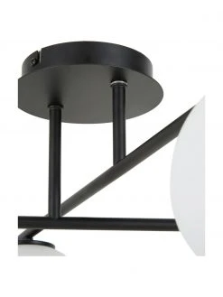 Westwing Collection Deckenleuchte Atlanta aus Opalglas, B 65 x H 30 cm -Leuchten Verkaufsladen Deckenleuchte Atlanta aus Opalglas 5