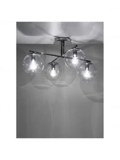 Westwing Collection Deckenleuchte Atlanta aus transparentem Glas, B 65 x H 30 cm 13 Westwing Collection Deckenleuchte Atlanta aus transparentem Glas, B 65 x H 30 cm -Leuchten Verkaufsladen Deckenleuchte Atlanta aus transparentem Glas 5