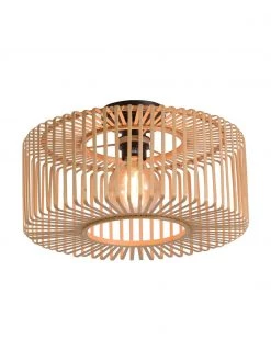 Deckenleuchte Bromo aus Bambus, Ø 40 x H 18 cmNur noch 1 Artikel verfügbar