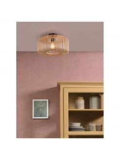 Deckenleuchte Bromo aus Bambus, Ø 40 x H 18 cmNur noch 1 Artikel verfügbar -Leuchten Verkaufsladen Deckenleuchte Bromo aus Bambus 5