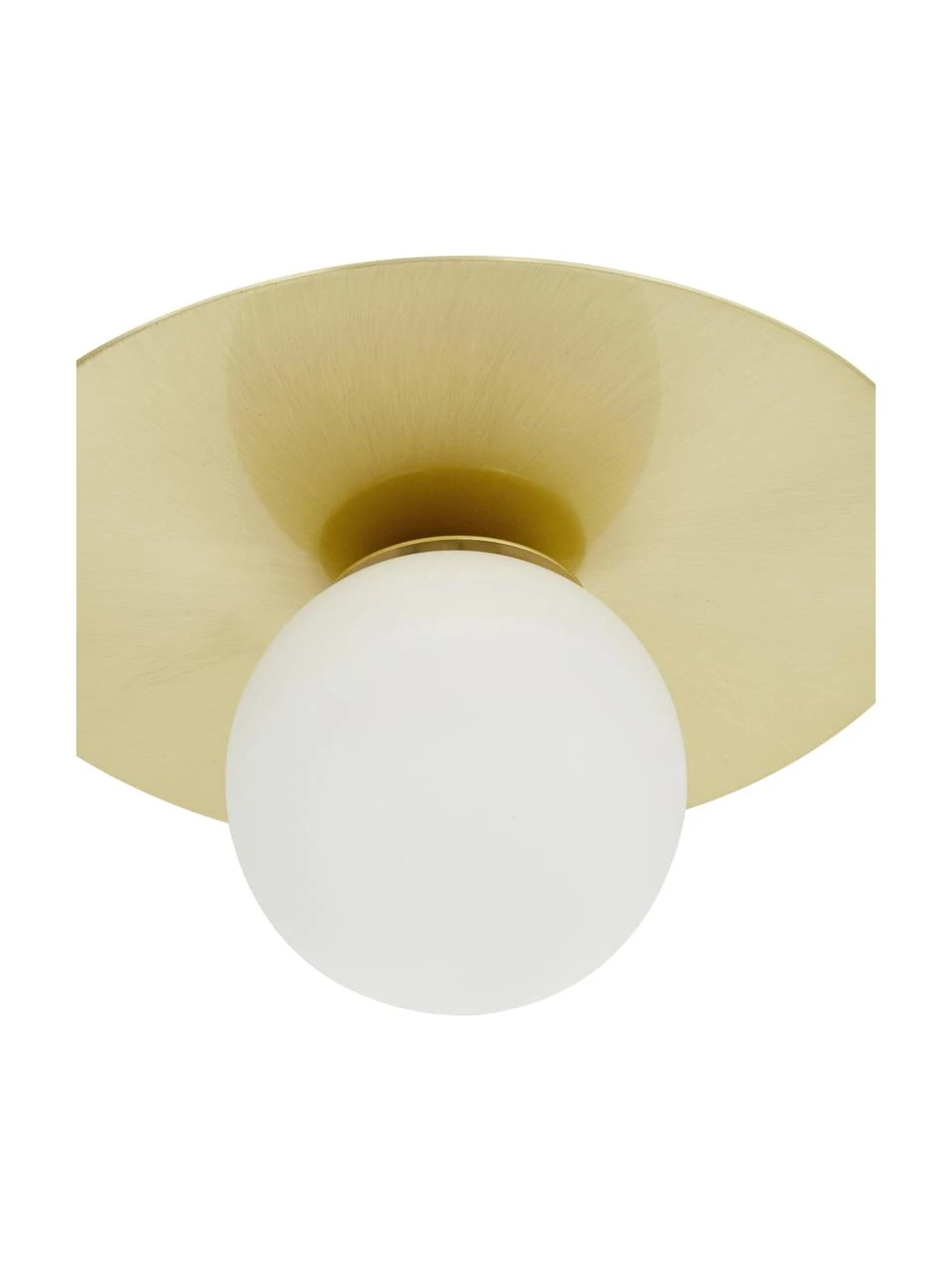 Westwing Collection Deckenleuchte Ciara aus Opalglas, B 69 x H 16 cm 7 Westwing Collection Deckenleuchte Ciara aus Opalglas, B 69 x H 16 cm – Bild 5