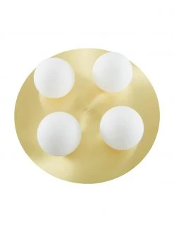 Westwing Collection Deckenleuchte Hitch aus Opalglas, Ø 36 x H 12 cm -Leuchten Verkaufsladen Deckenleuchte Hitch aus Opalglas 3