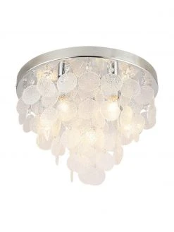 Deckenleuchte Pardo aus Glas, Ø 55 x H 34 cm