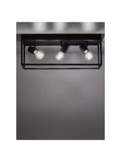 Deckenleuchte Silentina im Industrial-Style, B 54 x H 21 cmNur noch wenige verfügbar -Leuchten Verkaufsladen Deckenleuchte Silentina im Industrial Style 10