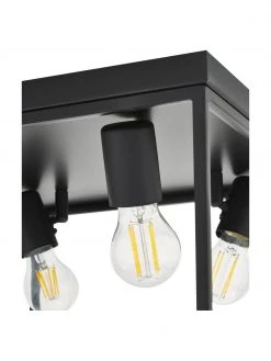 Deckenleuchte Silentina im Industrial-Style, B 36 x H 21 cmNur noch wenige verfügbar -Leuchten Verkaufsladen Deckenleuchte Silentina im Industrial Style 5