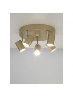 By Rydens Deckenstrahler Correct in Gold, Ø 30 x H 14 cm -Leuchten Verkaufsladen Deckenstrahler Correct in Gold 3