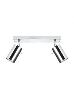 Deckenstrahler Etna in Chrom, B 30 x H 15 cm