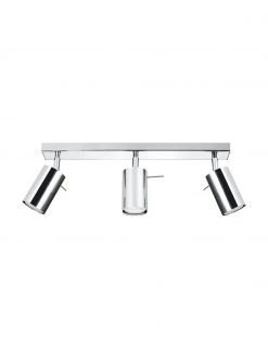 Deckenstrahler Etna in Chrom, B 45 x H 15 cm