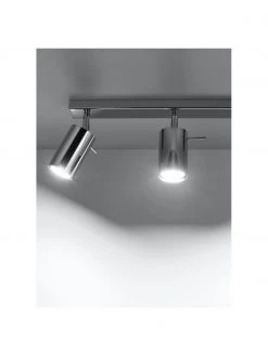 Deckenstrahler Etna in Chrom, B 45 x H 15 cm -Leuchten Verkaufsladen Deckenstrahler Etna in Chrom 7