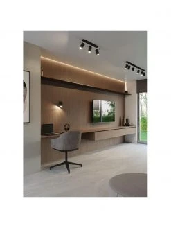 Deckenstrahler Etna in Schwarz, B 45 x H 15 cm -Leuchten Verkaufsladen Deckenstrahler Etna in Schwarz 11