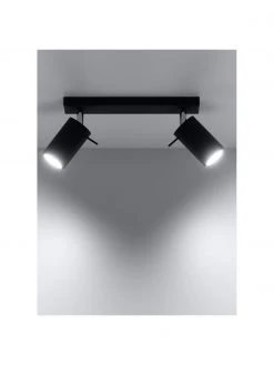 Deckenstrahler Etna in Schwarz, B 30 x H 15 cm -Leuchten Verkaufsladen Deckenstrahler Etna in Schwarz 17