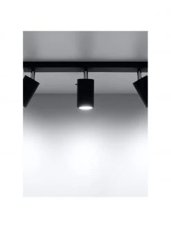 Deckenstrahler Etna in Schwarz, B 45 x H 15 cm -Leuchten Verkaufsladen Deckenstrahler Etna in Schwarz 9