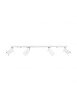 Deckenstrahler Etna in Wei&szlig;, B 81 x H 16 cm