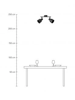Deckenstrahler Rolet im Industrial-Style, B 35 x H 18 cmNur noch wenige verfügbar -Leuchten Verkaufsladen Deckenstrahler Rolet im Industrial Style 8