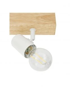 Deckenstrahler Townshend aus Holz, B 63 x H 13 cmNur noch wenige verfügbar -Leuchten Verkaufsladen Deckenstrahler Townshend aus Holz 13