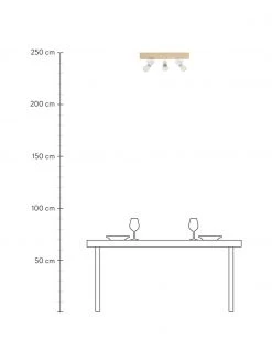 Deckenstrahler Townshend aus Holz, B 48 x H 13 cmNur noch wenige verfügbar -Leuchten Verkaufsladen Deckenstrahler Townshend aus Holz 7