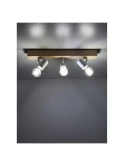 Deckenstrahler Townshend aus Holz, B 48 x H 13 cmNur noch wenige verfügbar -Leuchten Verkaufsladen Deckenstrahler Townshend aus Holz 9