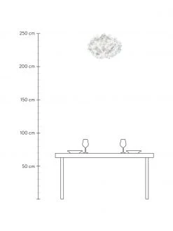 Slamp Design Deckenleuchte Clizia aus Kunststoff, Ø 53 x H 20 cm -Leuchten Verkaufsladen Design Deckenleuchte Clizia aus Kunststoff 1