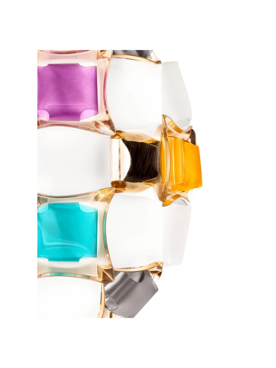 Slamp Design Deckenleuchte Mida aus Kunststoff, B 50 x H 16 cm 6 Slamp Design Deckenleuchte Mida aus Kunststoff, B 50 x H 16 cm – Bild 4