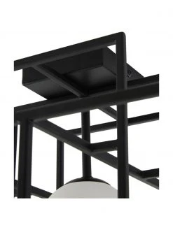 Westwing Collection Design Deckenleuchte Rubic mit Glasschirm, B 40 x H 43 cm -Leuchten Verkaufsladen Design Deckenleuchte Rubic mit Glasschirm 10