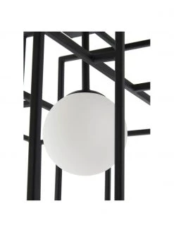 Westwing Collection Design Deckenleuchte Rubic mit Glasschirm, B 40 x H 43 cm -Leuchten Verkaufsladen Design Deckenleuchte Rubic mit Glasschirm 11