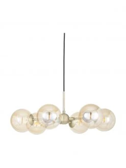 Halo Design Design Pendelleuchte Atom aus Glas, Ø 57 x H 28 cm -Leuchten Verkaufsladen Design Pendelleuchte Atom aus Glas 4