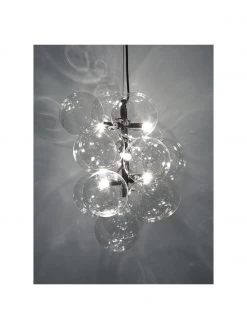 Westwing Collection Design Pendelleuchte Bubbles aus Glas, Ø 32 cm 13 Westwing Collection Design Pendelleuchte Bubbles aus Glas, Ø 32 cm -Leuchten Verkaufsladen Design Pendelleuchte Bubbles aus Glas 5