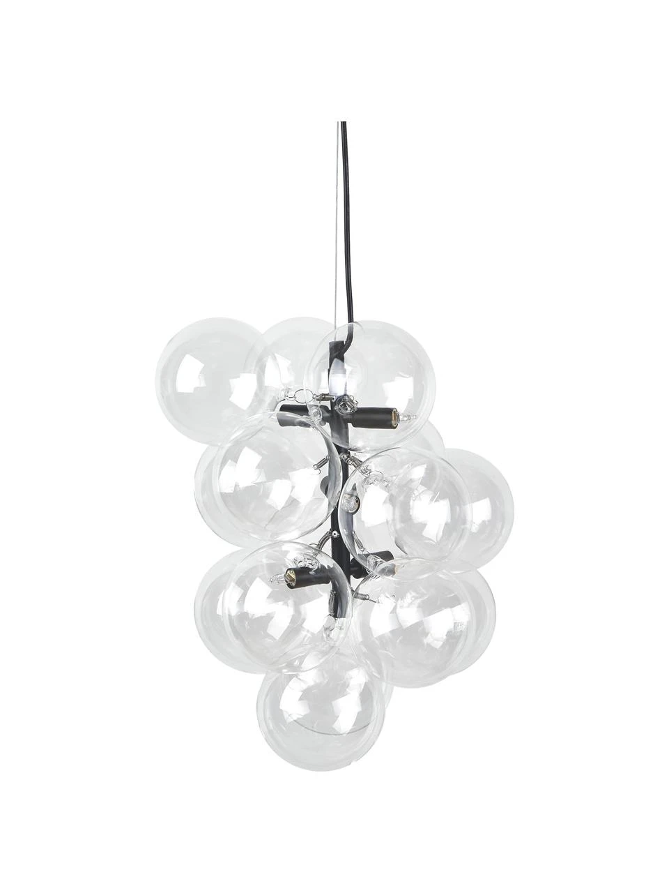 Westwing Collection Design Pendelleuchte Bubbles aus Glas, Ø 32 cm 3 Westwing Collection Design Pendelleuchte Bubbles aus Glas, Ø 32 cm